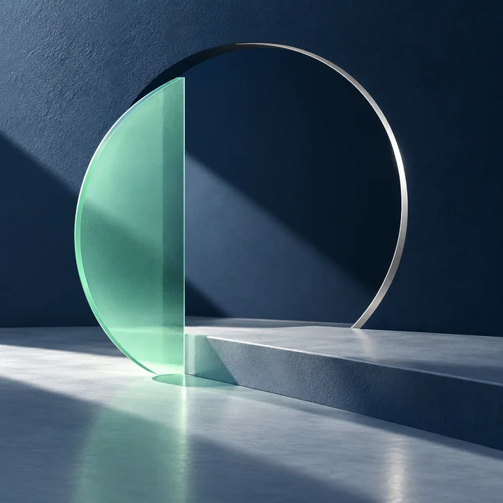 Abstract privacy figure for No accounts